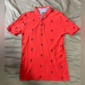 Men’s simons red polo shirt